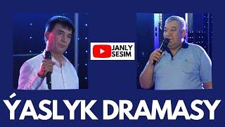 Hemra Tamada Aman Kadyr Yaslyk Dramasy Janly Sesim Live Folk Song 2020 Turkmen Toy Wedding