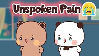 Gomu Hiding Unspoken Pain? | Bubu Dudu | Milkmoachabear | Cute Couple | Animation