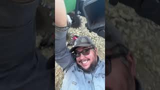Not the best way to start my morning…#farming #johndeere #wheat #notill #kansas
