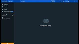 Solve Problem Docker stucks and still in starting mode