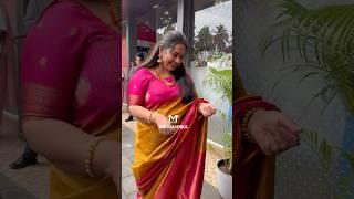 സാരിയിൽ തിളങ്ങി ബീന ആന്റണി