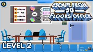 Escape Room Office - New 100 Doors Games 2021 Level 2 Walkthrough (Escape Game Apps)