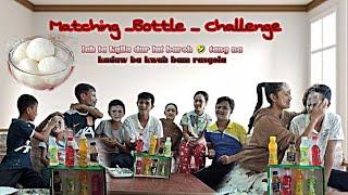Kwah Rasgulla palat kylla rong sa ka dur ruh  Matching bottle Challenge ( Rapzy n Rezzy ️