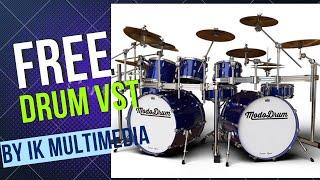 MODODRUM - FREE Drum VST/PLUGIN by Ik Multimedia #mododrum #ikmultimedia