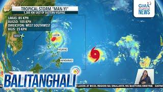 PAGASA - Posibleng pumasok na sa PAR mamayang gabi ang TS Man-yi o Bagyong #PepitoPH | Balitanghali