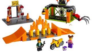 Обзор на набор LEGO city парк каскадёров