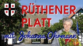 Mundart Westfalen - Rüthener Platt vorgetragen von Johanna Ohrmann