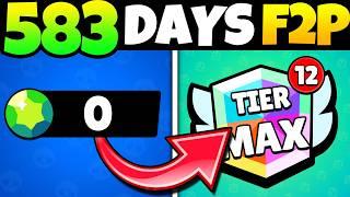 I MAXED 12 Brawlers in 10 days! (F2P#22)