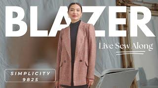 Blazer, Dress, Jacket: Simplicity 9825