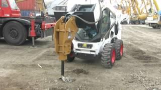 BOBCAT-Skid Loader with Hydraulic Breaker /Hammer- FINE-6BL