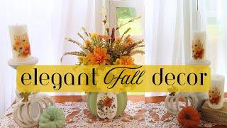 HIGH-END FALL DIY'S |  UP-CYCLED and INEXPENSIVE!!! | DOLLAR TREE