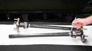 Ultimate Street Strip axles from Mark Williams