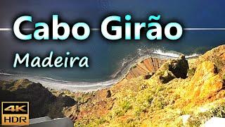 Cabo Girao second highest cliff in the world / Madeira, Portugal / 4K HDR