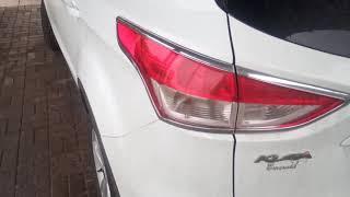 Как снять задний фонарь на Форд Куга 2. How to remove the taillight on Ford Kuga 2 Escape.