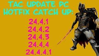 Warframe - Hotfix 24.4.1 + A Few More Hotfixes Too! - Tac Update Catch Up Edition!