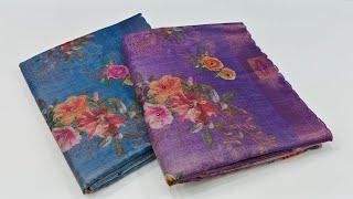 Ashadam Offer BTF-25 || Banaras Tissue Fancy ||Avl@950#8499933390 #Varalaxmi Silks-36 Lpt Market Hyd