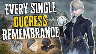 How to Complete ALL Duchess Remembrance Quests