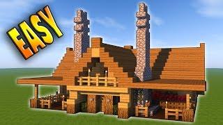 Minecraft: How To Build The Ultimate Survival House Tutorial