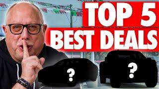 Top 5 MOST NEGOTIABLE Cars Dealers DON’T Want You to Know About