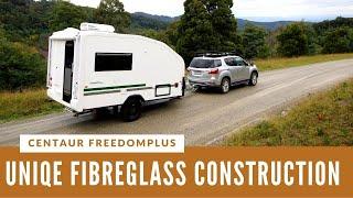 MOST UNIQUE VAN: Lightweight fibreglass Centaur Caravans FreedomPlus