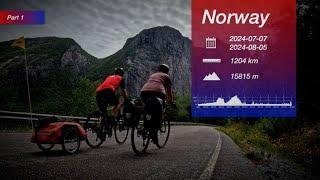 Amazing bikepacking trip in the south of Norway - Part 1