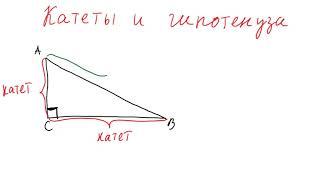 Катеты и гипотенуза