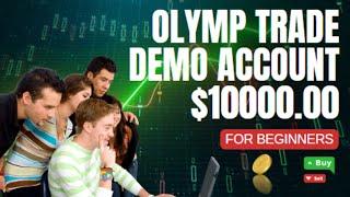 Olymp Trade Demo Account $10000.00 |  best winning mobile strategy 2023 | olymptrade