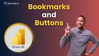 Using Power BI Bookmarks & Buttons