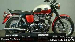 2012 Triumph Bonneville T100 Les than 830 Miles! - SF Mot...