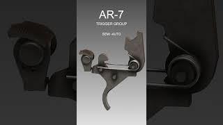 AR-7 Survival Rifle Trigger Group | The simplest semi-automatic rifle trigger group | How It Works