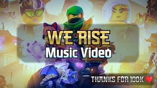 DRAGONS RISING "We Rise" Music Video - LEGO NINJAGO | Marveloid