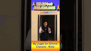 By Jugal Sir online classes , Kota #RRB ALP ki तैयारी jugal sir online classes #status #alpstatus 