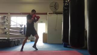 5 boxing heavy bag combinations