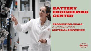 Battery Engineering Center - Production-Scale Automated Material Dispensing