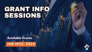 Grant Info Session Jan 10th, 2024