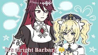  Rosaria Comforts Barabara { Genshin Impact }