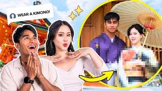 WEARING TRADITIONAL  OUTFIT for the FIRST TIME! @davidmatthew_ 【 VLOG 】