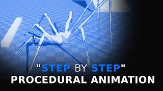 "Step by Step" Procedural Animation