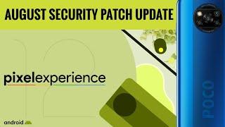 Pixel Experience Plus Poco X3 NFC Android 12.1 August Update