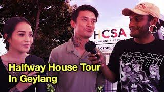 Geylang HCSA Halfway House Tour - Highpoint Alumni Popo & Sheryl