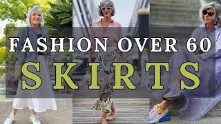 Which Skirt to Choose at 60+? Summer Looks & Stylish Outfits for Women Over 60