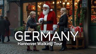 CHRISTMAS IN GERMANY 2024 - HANNOVER - WALKING TOUR 4K