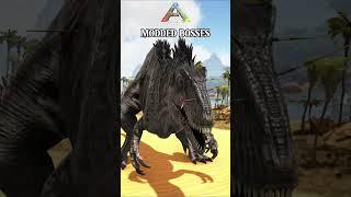 ARK OFFICIAL BOSSES VS MODDED BOSSES #shorts #ark #sigma