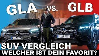 GLA vs. GLB: Der große SUV-Vergleich! | Welcher Mercedes passt besser zu Dir?