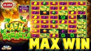 [슬롯머신] 프라그마틱 플레이 캐시 보난자 5,000배 맥스윈 Pragmatic Play Cash Bonanza Max Win #슬롯 #슬롯머신 #슬롯사이트 #프라그마틱