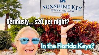 Encore Sunshine Key RV Resort: Seriously, $20 per night?