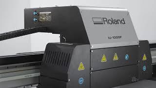 IU-1000F UV-LED High-Productivity Flatbed Printer