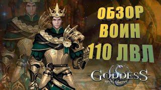 Goddess: Primal Chaos. Обзор Воина 110 лвл VIP4. Раскачка +урон/-урон/уклон.