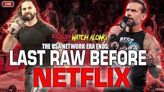 LIVE - WWE RAW LIVE STREAM | WATCH ALONG 12/30/2024 - THE LAST WWE RAW ON USA NETWORK!