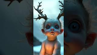  Mermaid Deer Baby… WHAT?! #baby #mermaid #deerbaby #aiart #fantasy #shorts #unique #mythical